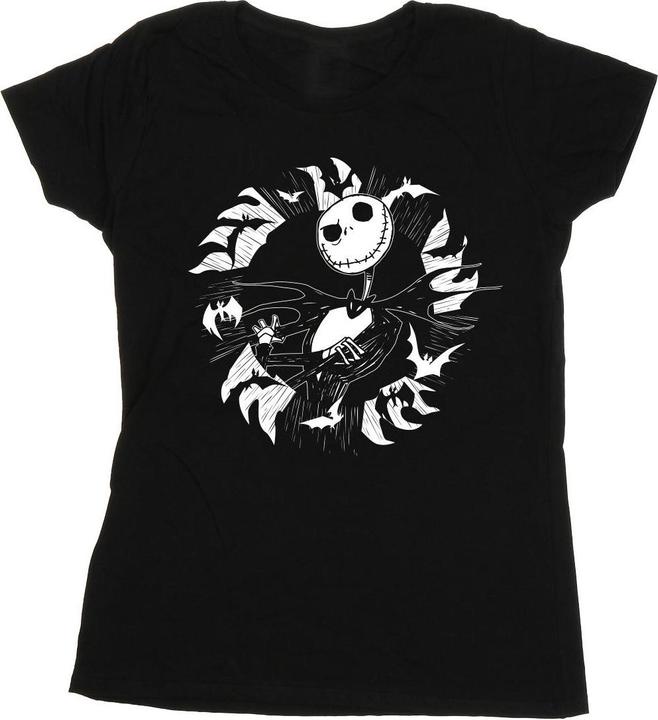 Produktbild Disney Nightmare Before Christmas Jack Bat Circle TShirt (S)