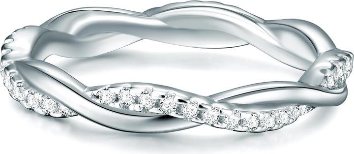 Trilani Damen Sterling Silber Zirkonia silber - 11188