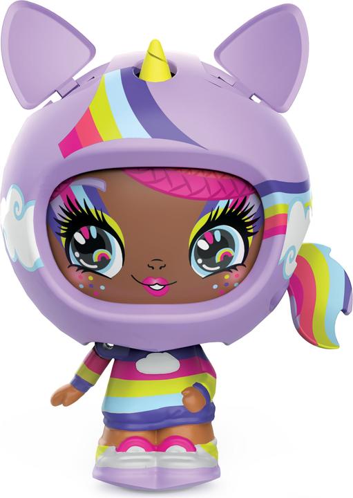 Actual product image Spin Master Zoobles Z-Girlz collectible figure with transformation mechanism and Happitat surprise (assorted)