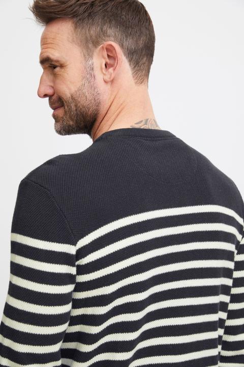 Produktbild FQ1924 FQKyle stripe crew neck knit 21900651 (XXL)