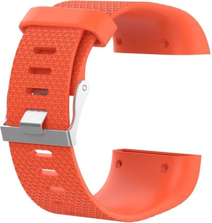 Image du produit JTI Bracelet compatible avec Fitbit Surge, Orange - S (Silicone)