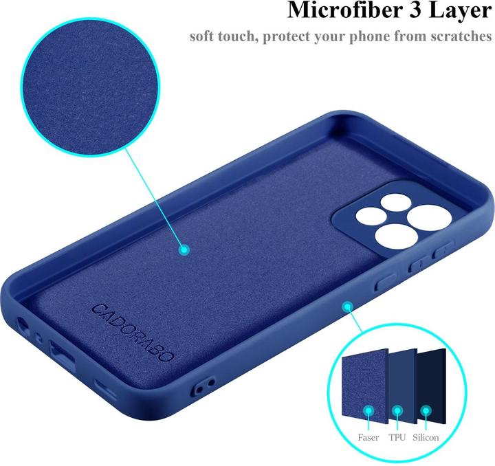 Actual product image Cadorabo Case for Motorola Edge 40 Pro TPU in liquid protection silicone design (Motorola Edge 40 Pro)