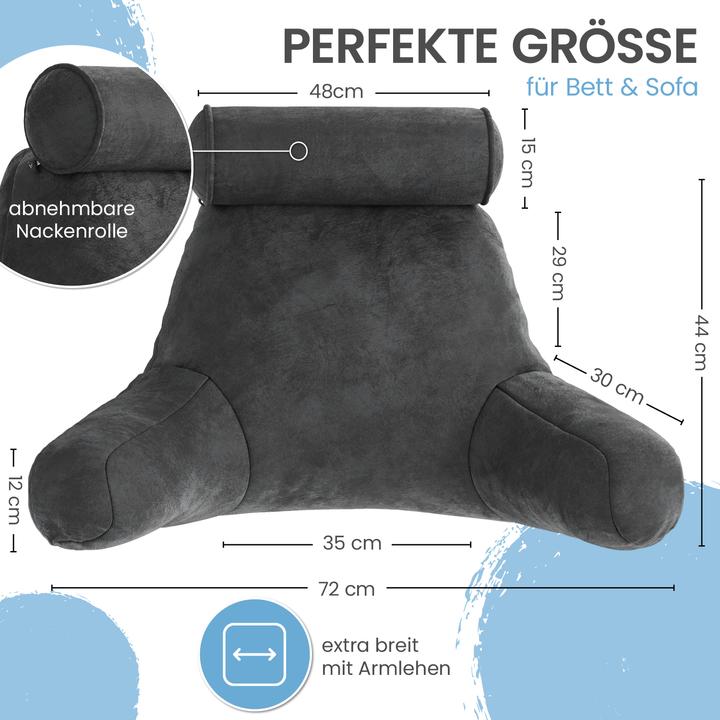 Image du produit Aktivshop Coussin de dossier (50 x 90 x 67 cm, 40 x 76 x 46 cm)
