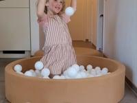 Image du produit Jupiduu Piscine à balles avec 300 balles - Blue