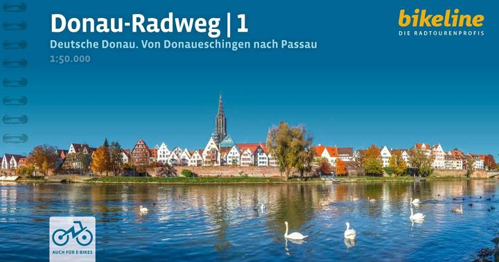 Image du produit Donauradweg / Donau-Radweg 1 (Allemand, Maison d'édition Esterbauer, 2024)