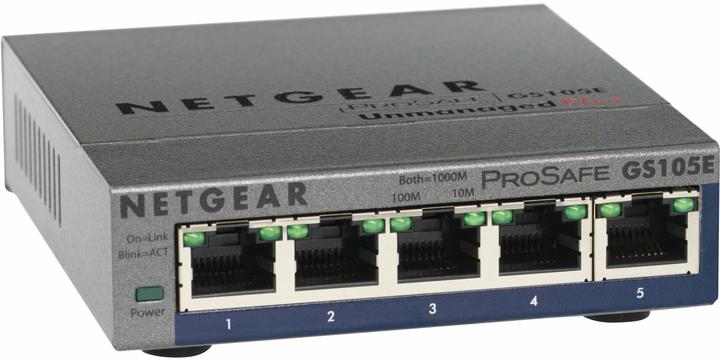 Actual product image Netgear Gs105e-200pes (5 Ports)