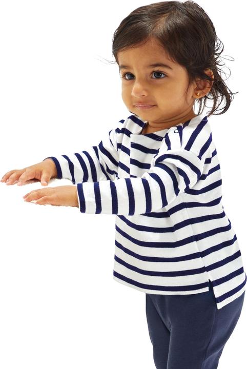 Produktbild Babybugz Baby Breton Stripe Langarm TShirt (68)