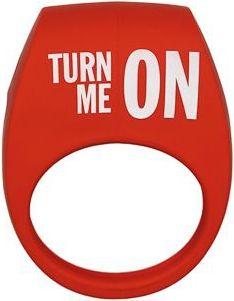 Actual product image LELO x Diesel - TOR 2 Vibrating Cock Ring - Red (2.90 cm)