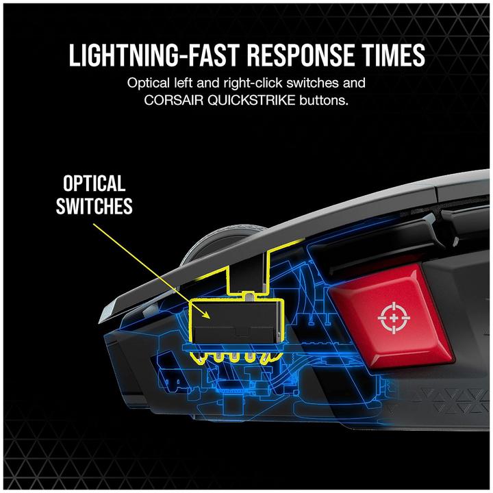 Actual product image Corsair M65 RGB ULTRA (Wireless, Cable)