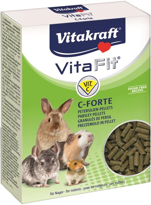 Actual product image Vitakraft Vita C forte parsley pellets rodents (0.10 kg, 1 x)