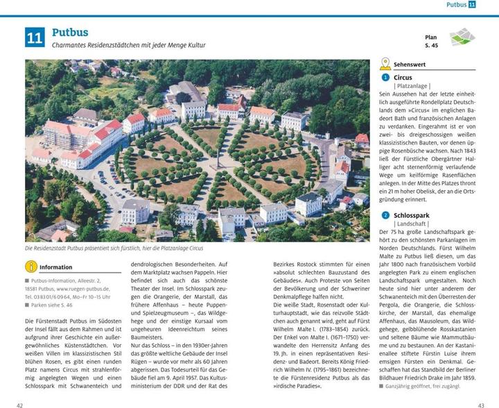 Produktbild Reiseführer Rügen mit Hiddensee und Stralsund (Deutsch, Janet Lindemann, Katja Gartz, 2022)