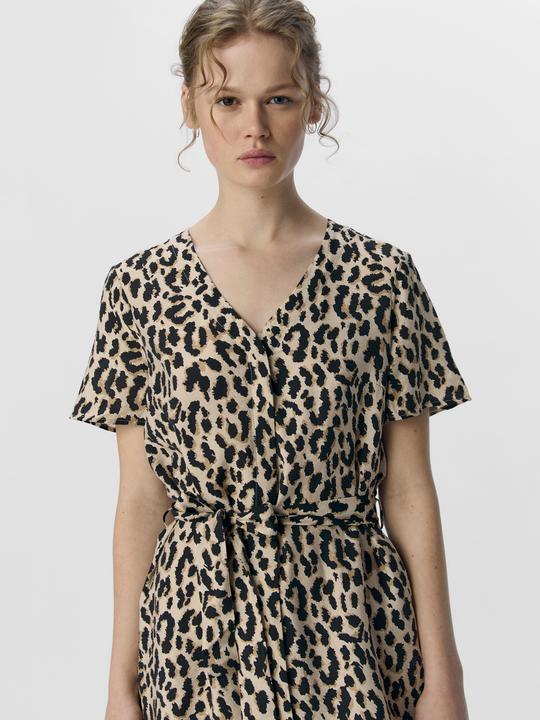 Actual product image Object V-neck mini dress (40)