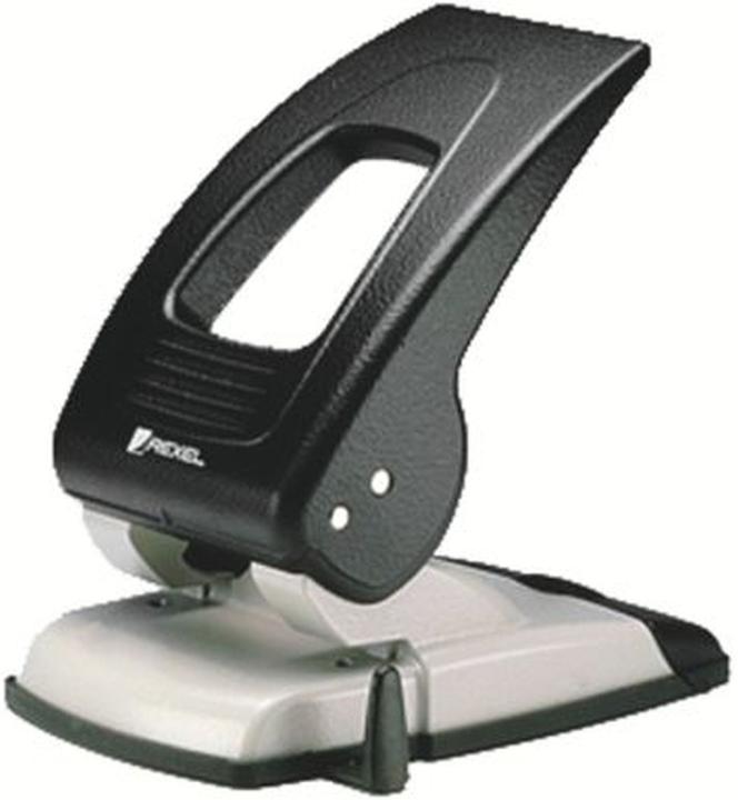 Produktbild Rexel Extrastarker Registraturlocher V260-450, schwarz Stanzleistung: 60 Blatt, aus Aluminiumguss, Lochung
