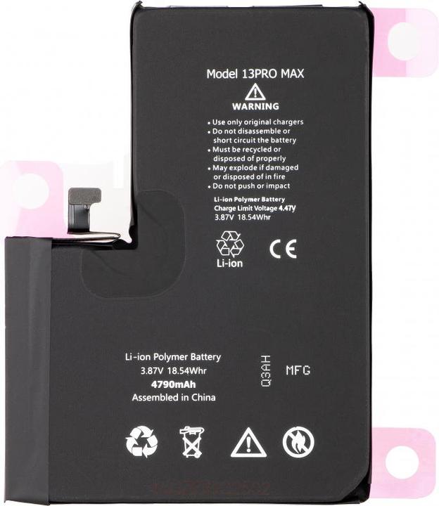 Immagine prodotto Aftermarket Akku für iPhone 13 Pro Max, 4352mAh Diagnostic
