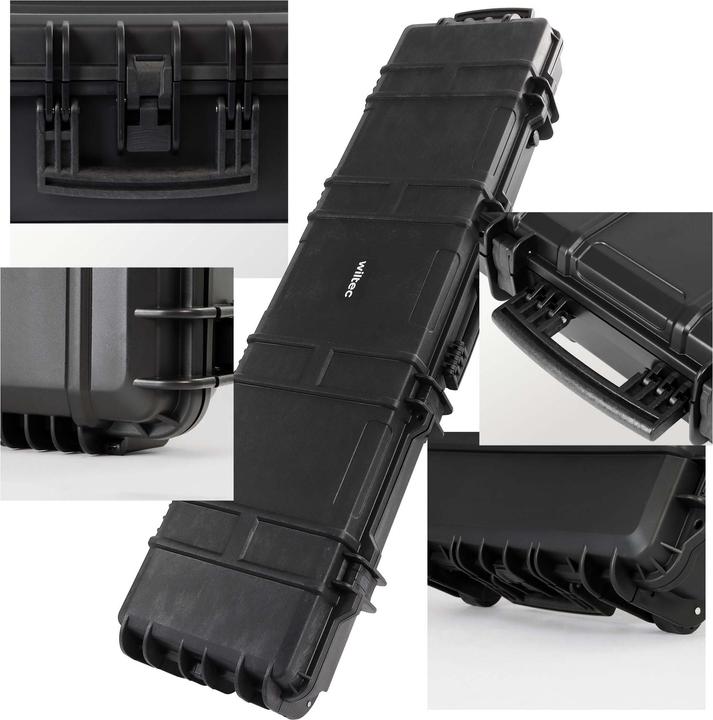 Actual product image Wiltec Gun Case, Spacious Design 137.8 x 38.3 x 17.5 cm, Robust Gun Storage Case