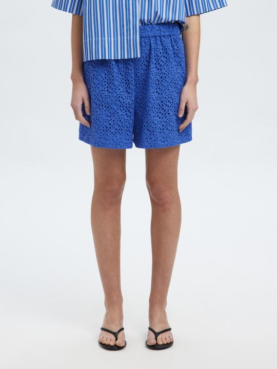 Produktbild Selected Femme Broderie Anglaise Højtaljede shorts (40)