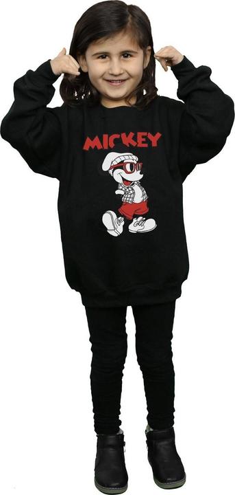 Actual product image Disney Girls Mickey Mouse Hipster Sweatshirt (152, 158)