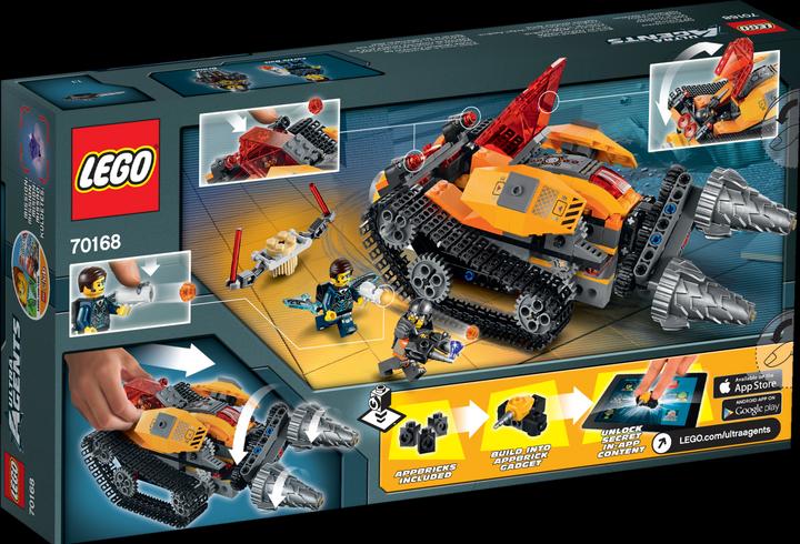 Actual product image LEGO Ultra Agents Drillex Diamond Job (70168)