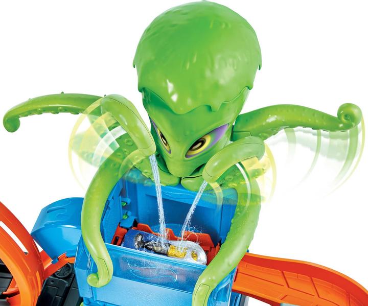 Produktbild Hot Wheels City Color Reveal Ultimative Auto-Waschanlage Spielset mit 1 Farbwechsel-Fahrzeug für Kin