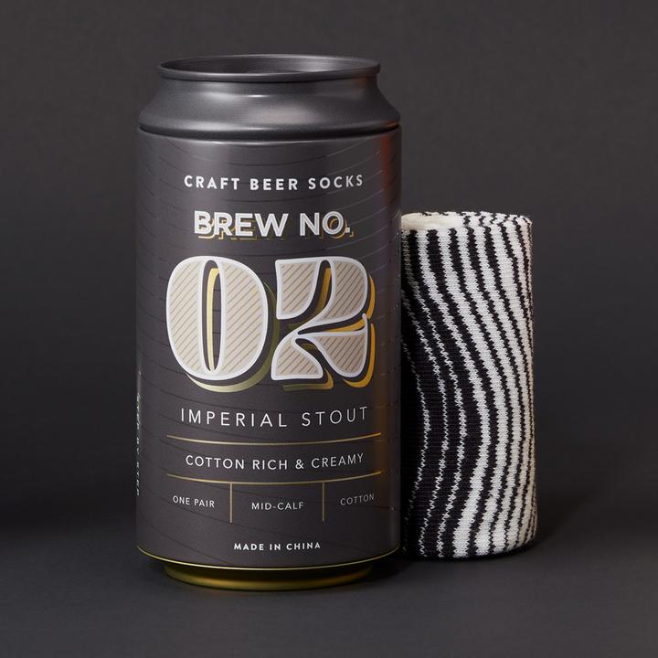 Produktbild Luckies Craft Beer Socks - Imperial Stout (41 - 45)