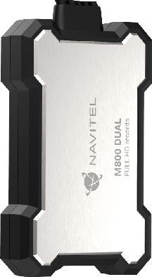 Actual product image Devia Zãznamovã Kamera Na Motorku Navitel M800 Dual (Built-in microphone, Built-in display, GPS receiver, Bluetooth, Accelerometer, Full HD)