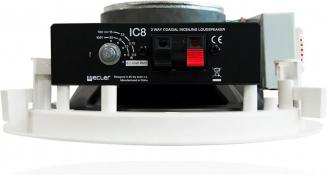 Image du produit Ecler IC8 Haut-parleur de plafond blanc (1 pièce)