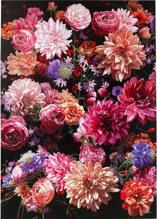 Actual product image Kare Design Picture Touched Flower Bouquet 200x140cm (140 x 200 cm)