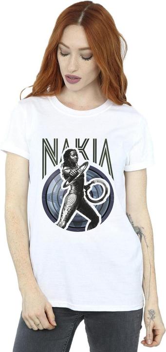 Immagine prodotto Wakanda Forever Nakia Shield Maglietta Ampia Donna (S)