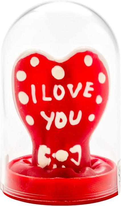 Produktbild Erco Scherzkondom «Herz - I Love You»: Leuchteffekt, romantisches Design, witziges Geschenk (1 Stk.)