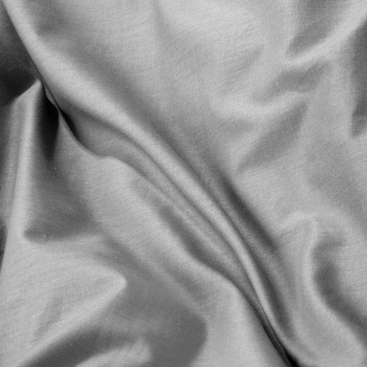 Actual product image Eurofirany NOVA COLOR POS / NOVAC / ST / PO Cotton comforter cover with satin sheen, 220X200 cm, color: steel (Duvet cover, 220 x 200 cm)