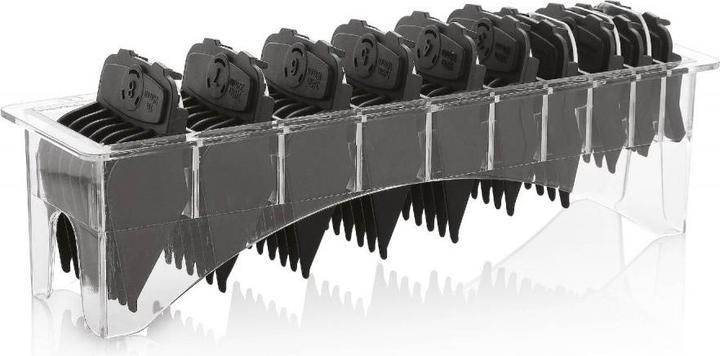 Actual product image XanitaliaPro Set with magnetic comb attachments for clippers