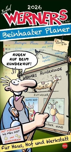 Image du produit Werner Werkstattplaner 2026 (Allemand)