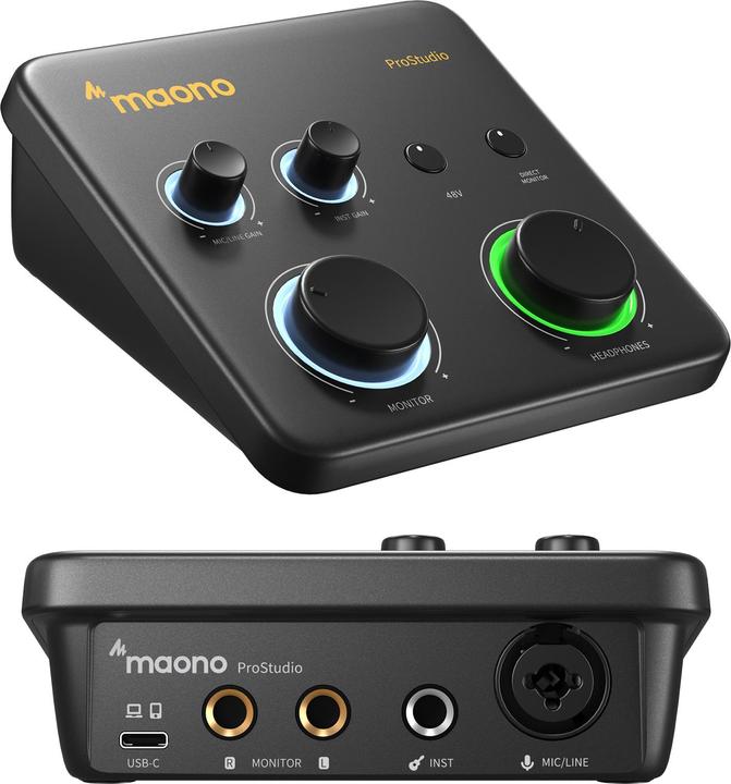Actual product image Maono PS22 LITE Audio Interface (USB)
