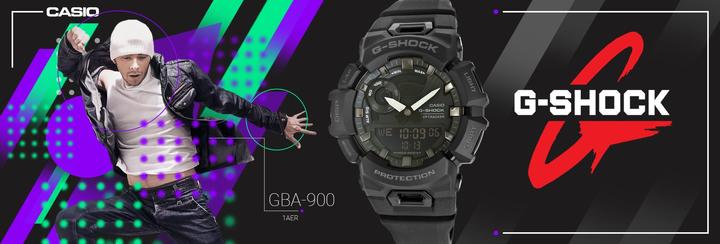 Immagine prodotto G-Shock G-Squad (Orologio digitale, Orologio da polso analogico, Pedometro, 48.90 mm)