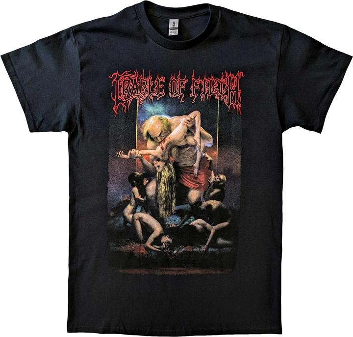 Actual product image Cradle Of Filth Unisex Adult Existence Is Futile Saturn T-Shirt (XXL)