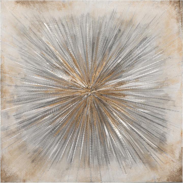 Produktbild Schubiger Bild Sonne in und Silber (100 x 100 cm)