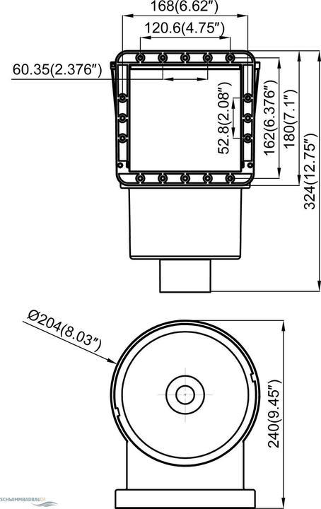 Immagine prodotto MyPool Einbauskimmer-Set