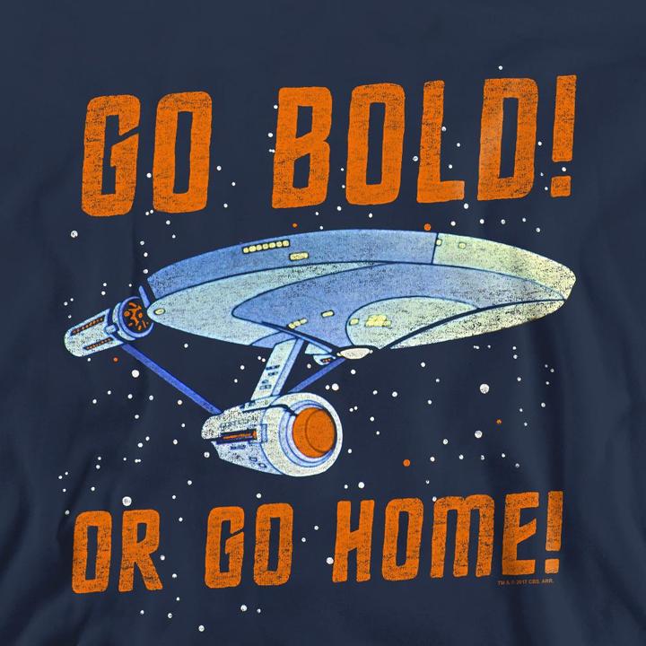 Actual product image Unisex Adult Go Bold Sweatshirt (S)