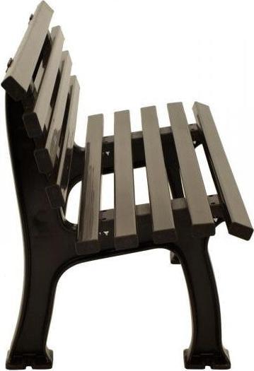 Image du produit Blome Banc de jardin Ibiza plastique 2 places brun chocolat