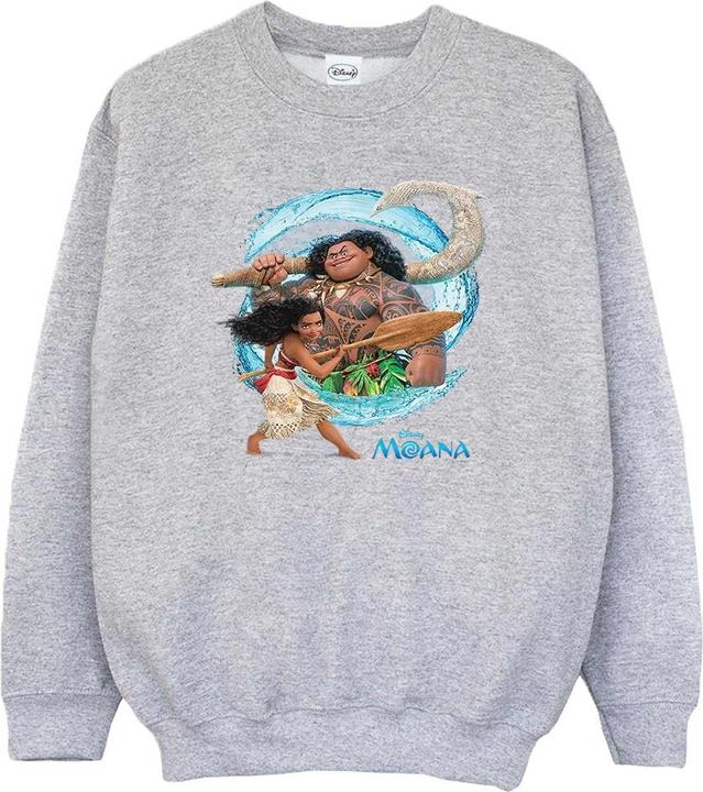 Disney Moana And Maui Wave Sweatshirt (XL)