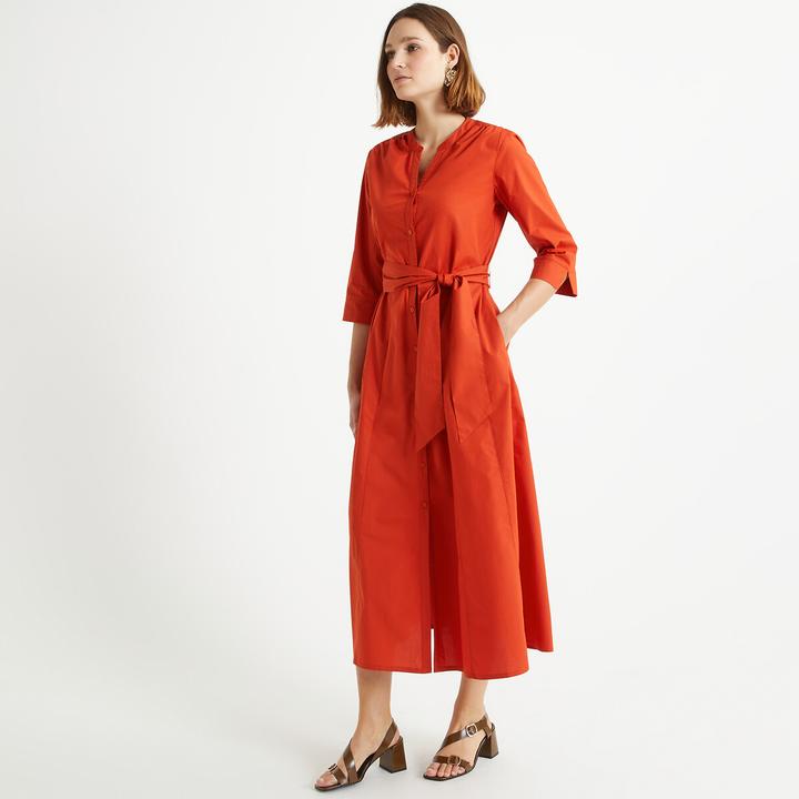 Anne Weyburn Midikleid aus reiner Baumwolle (38)