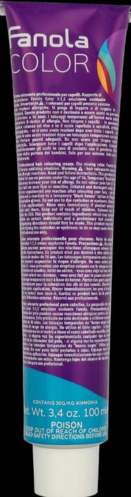 Image du produit Fanola 8*11 Rubio Claro Ceniza Intenso 100ml (8.11 Blond clair intense frêne)