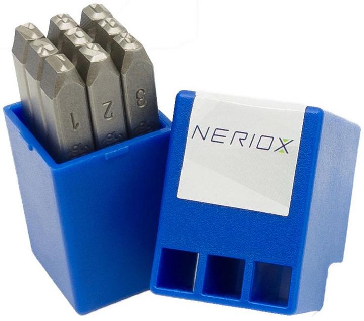 Actual product image Neriox Number punch set
