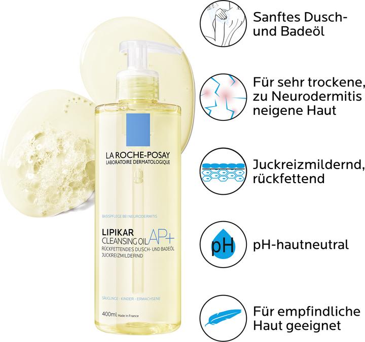 Actual product image La Roche Posay Lipikar Ap+ (400 ml)