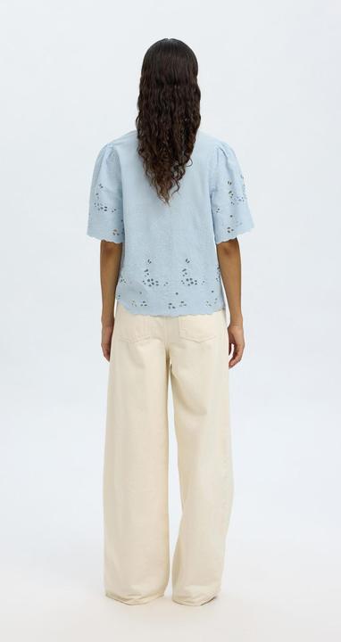 Actual product image Selected Femme Besticktes Kurzarmhemd (36)