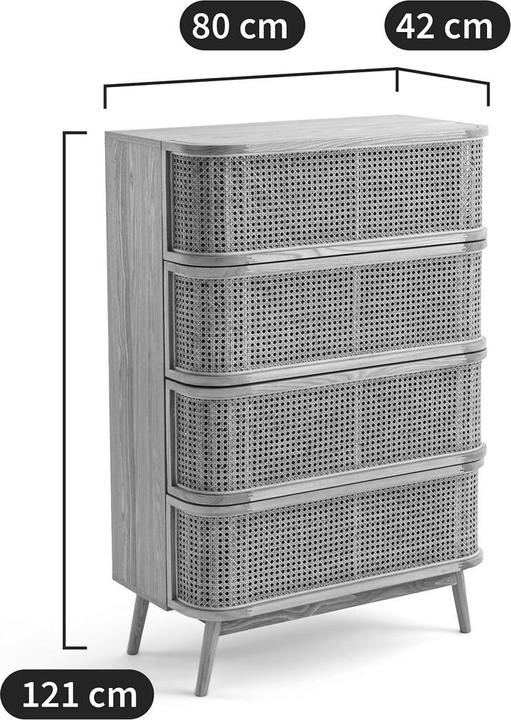 Produktbild La Redoute Interieurs Laora (80 x 42 x 121 cm)