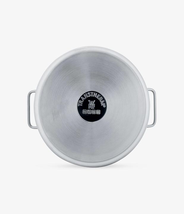 Produktbild WMF Spaghettitopf Pastatopf Nudeltopf Induktion Sieb 7,0l Edelstahl poliert (24.24 cm, Kochtopf, Edelstahl)