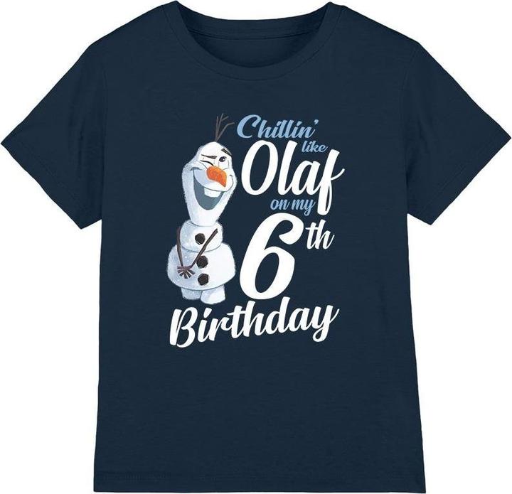 Image du produit Disney Frozen - T-shirt CHILLIN LIKE OLAF - Enfant (128)