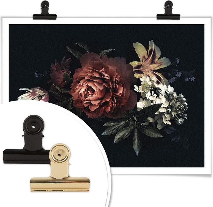 Actual product image Trenddeko Flower bouquet red (30 x 24 cm)