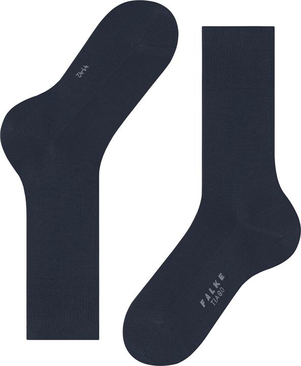 Image du produit Falke Tiago (Lot de 3) Chaussettes hommes, couleur 6116 space blue, taille 47-48 (Une unité par pack, 47 - 48)